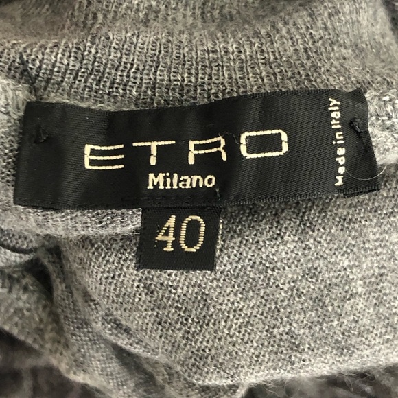 Etro Milano turtle neck floral print sweater - Picture 5 of 10